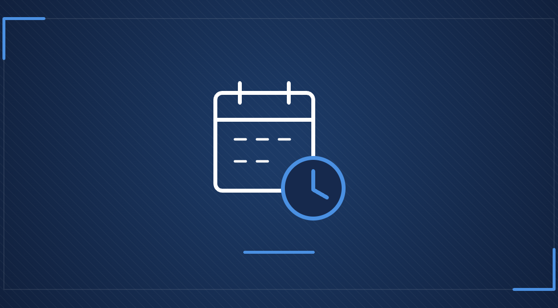 Calendar and clock icon — Defensive Driving Deadline in Texas